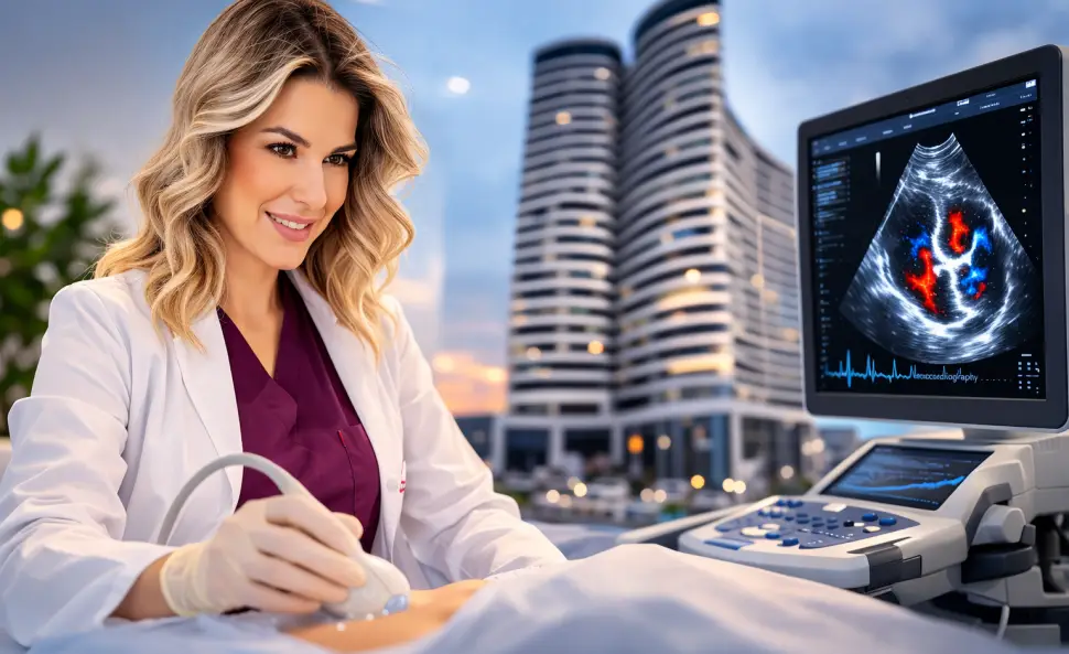 Ultrazvuk srca Sarajevo — ehokardiogram s Color Doppler prikazom srca u Poliklinici Puls