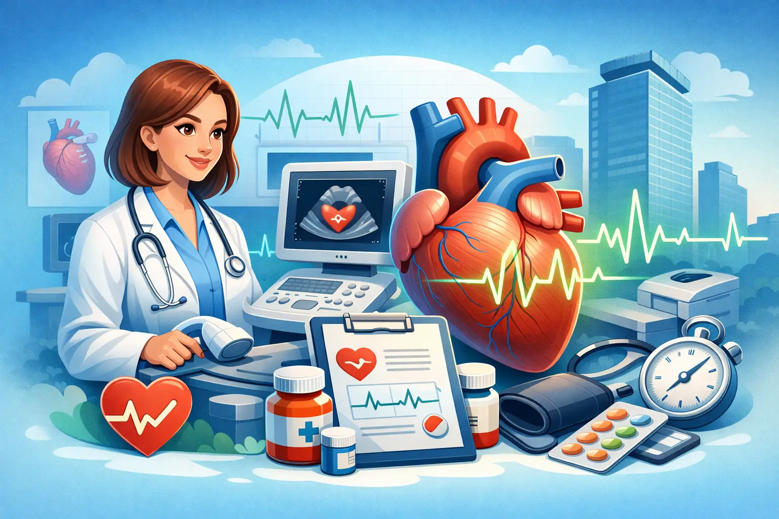 Kardiolog Sarajevo — subspecijalist kardiolog s ultrazvukom srca i EKG dijagnostikom u Poliklinici Puls