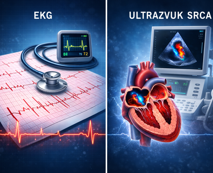 ekg i ultrazvuk srca