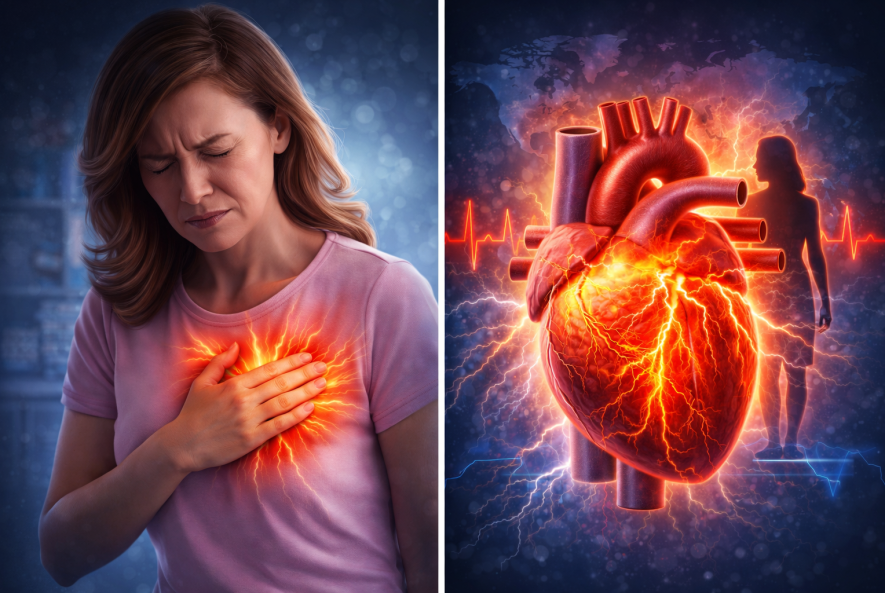 srčani udar kod žena